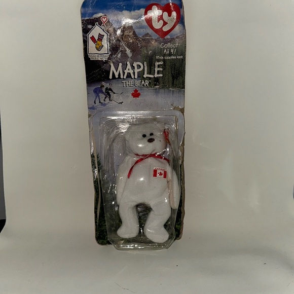 Genuine Beanie Babies Maple the Bear McDonalds ty - Picture 2 of 3